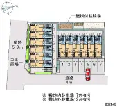 ★手数料０円★一宮市木曽川町黒田　月極駐車場（LP）